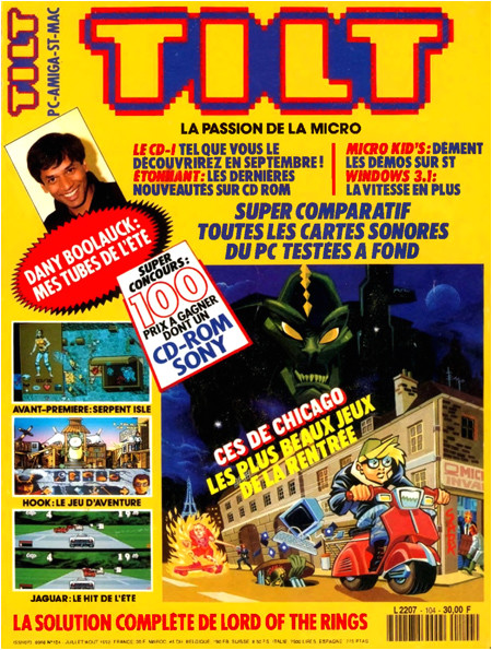 TILT Numero 104 jui aou 1992 1