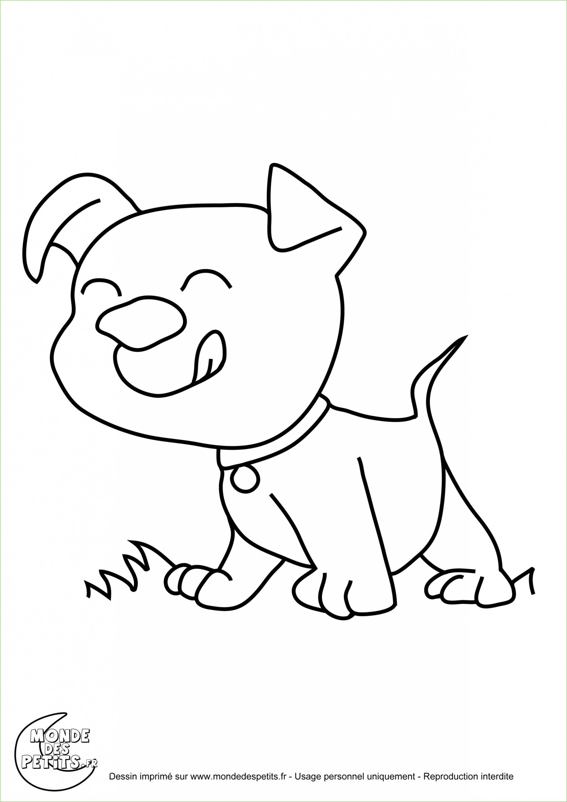 dessin de chien trop mignon populaire coloriage de chien beau dessin regarding coloriage animaux trop mignon