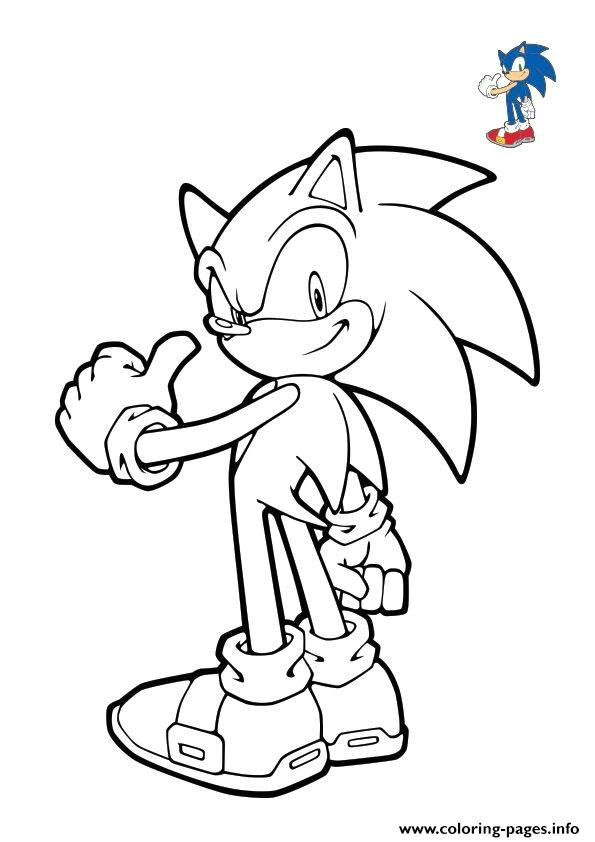 Coloriage Sonic En Ligne
