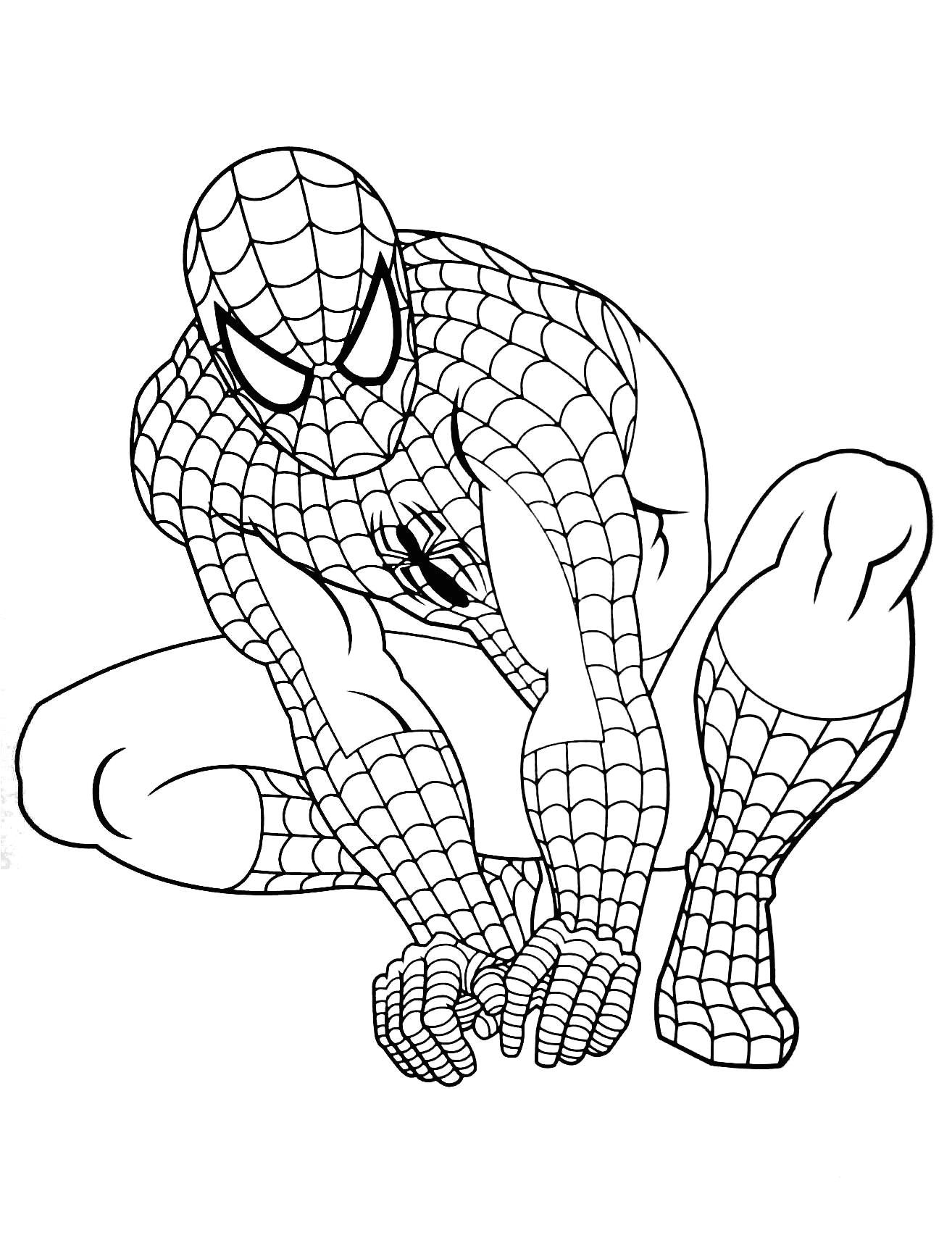 Coloriage Gratuit Spiderman à Imprimer Coloriage Spider Man Filename Coloring Page Ubiquitytheatre