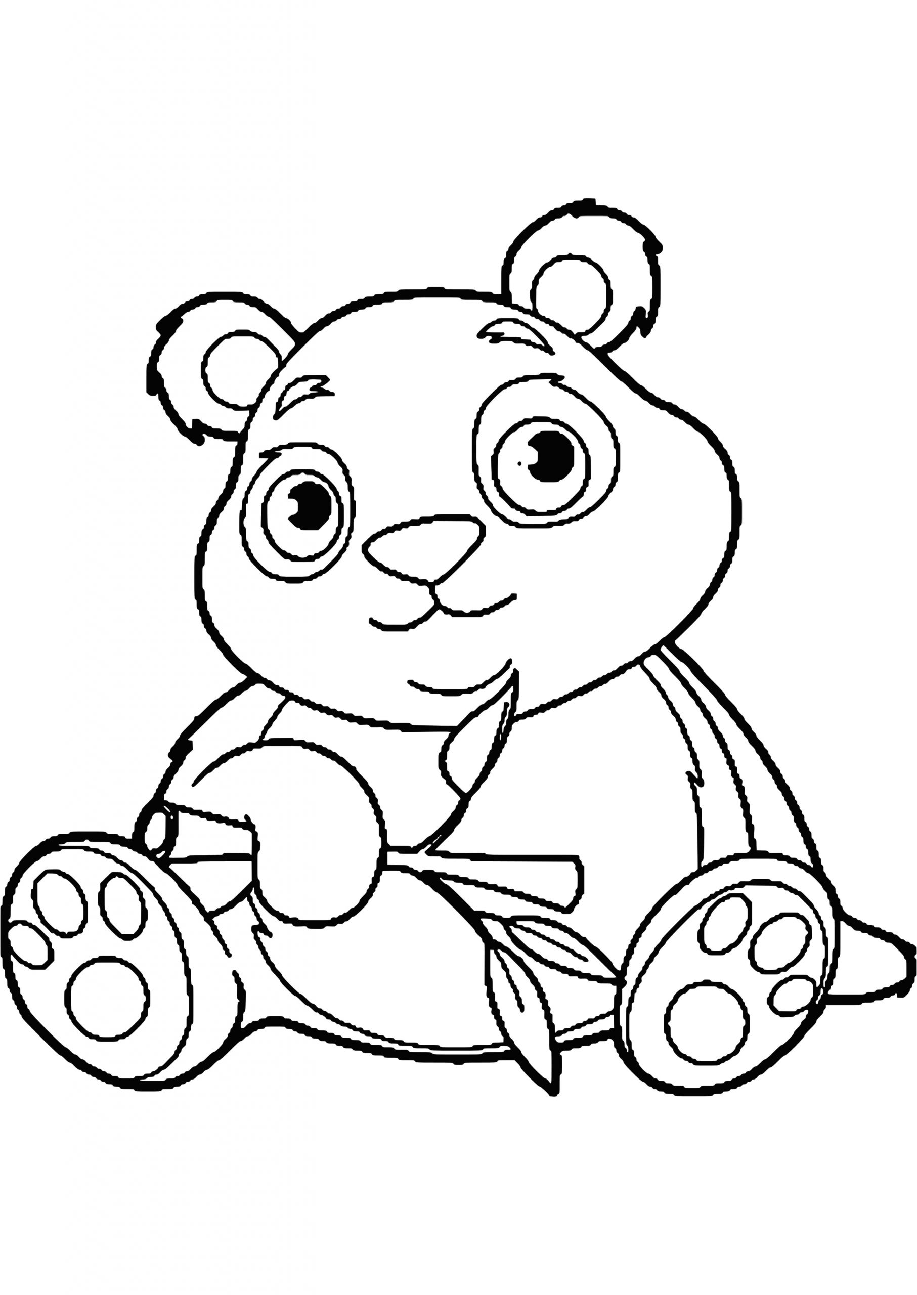 coloriage panda a imprimer gratuit s dessin colorier pandal meublerc 3