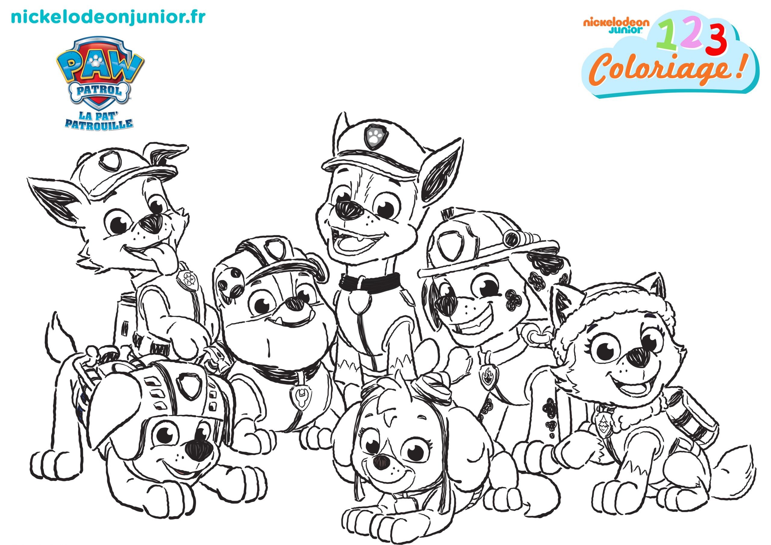 coloriages paw patrol6