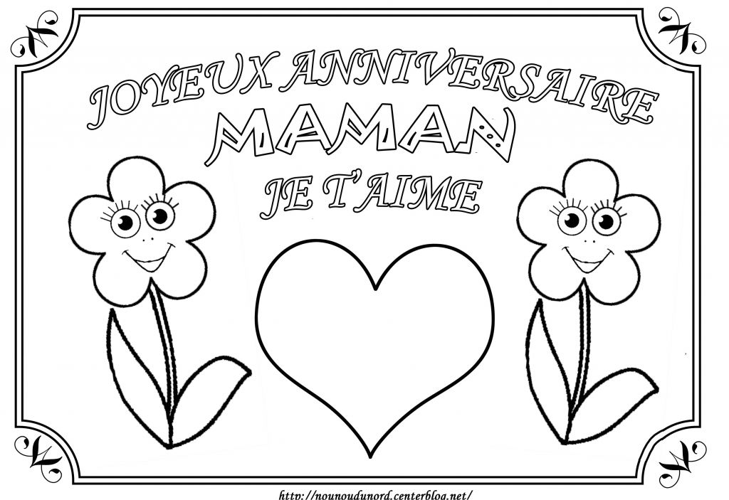 Coloriage Pour La Fete Des Maman A Imprimer 14 élégant Coloriage