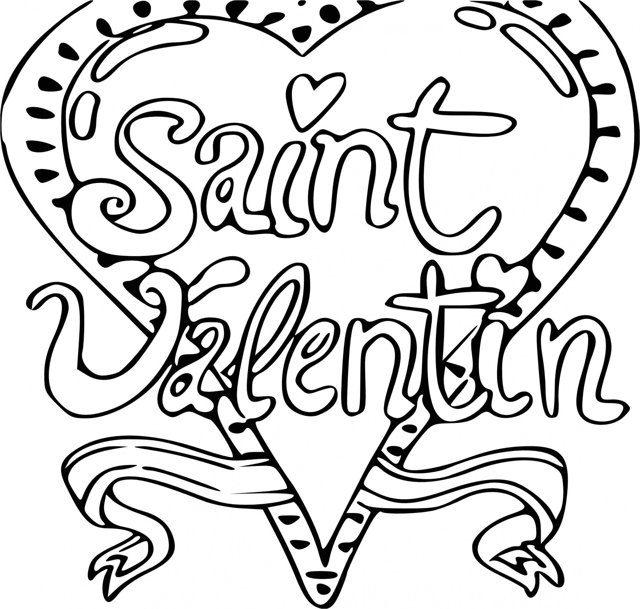 dessin de st valentin coloriage saint valentin a imprimer with coloriage st valentin gratuit