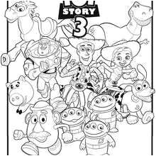 Coloriage toy Story 3 A Imprimer Les 26 Meilleures Images De Coloriage toy Story