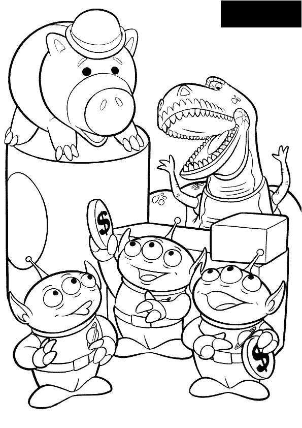 image=toy story Coloring for kids toy story 2