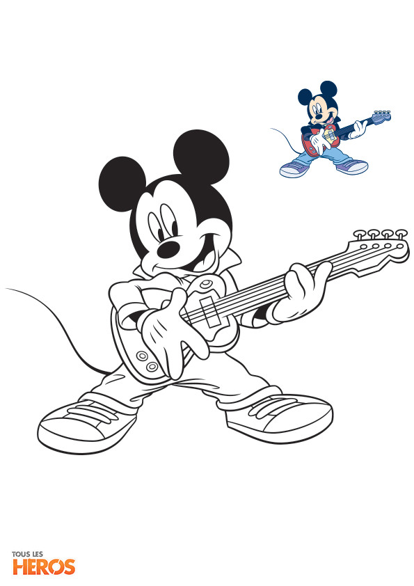 coloriages mickey