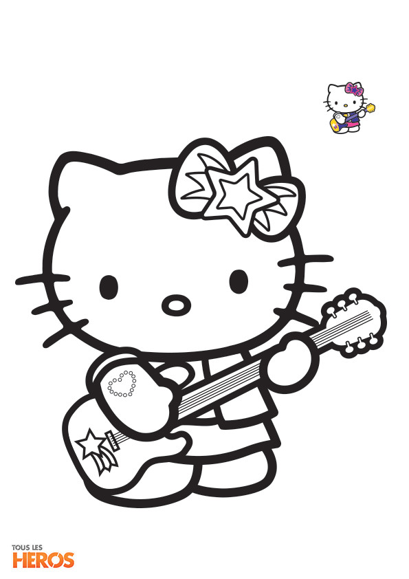 coloriages hello kitty