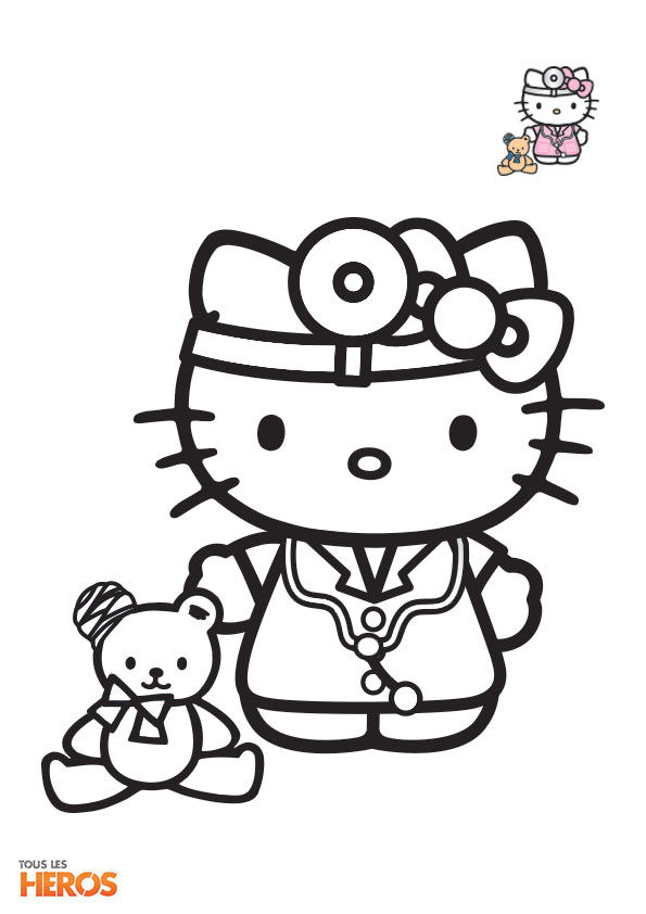 coloriages hello kitty