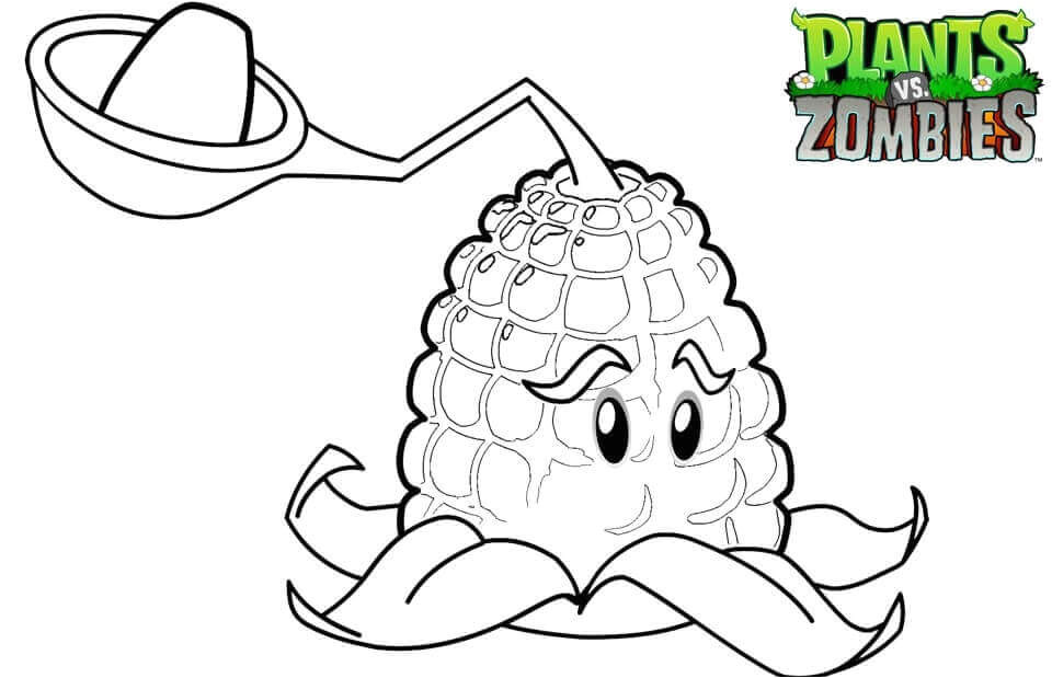 plant vs zombies coloring pages
