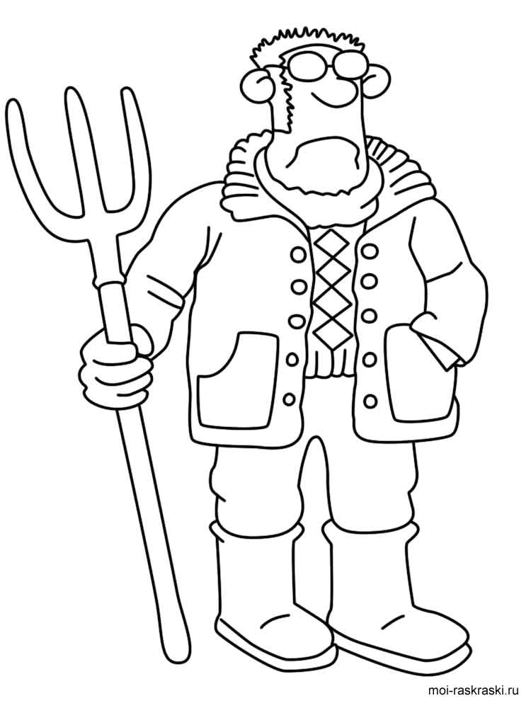 shaun the sheep coloring pages