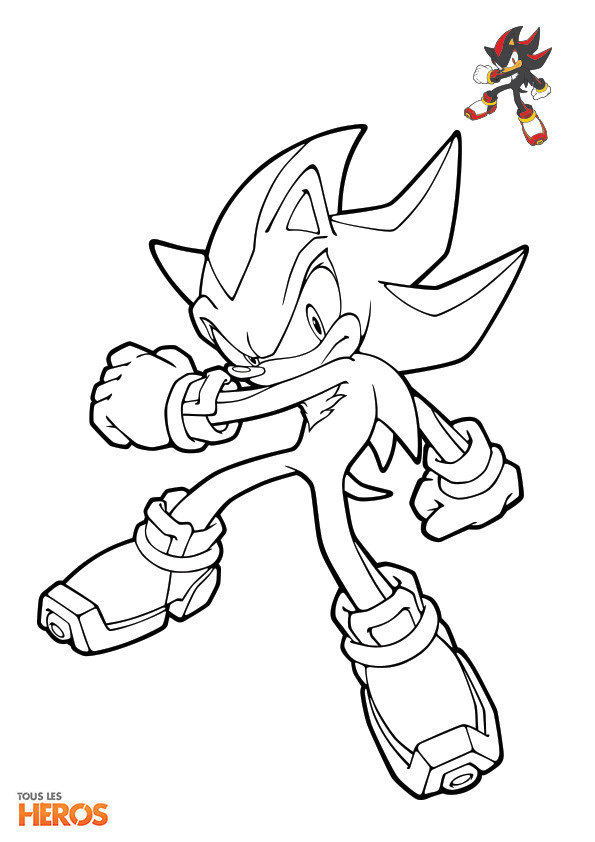 coloriages sonic