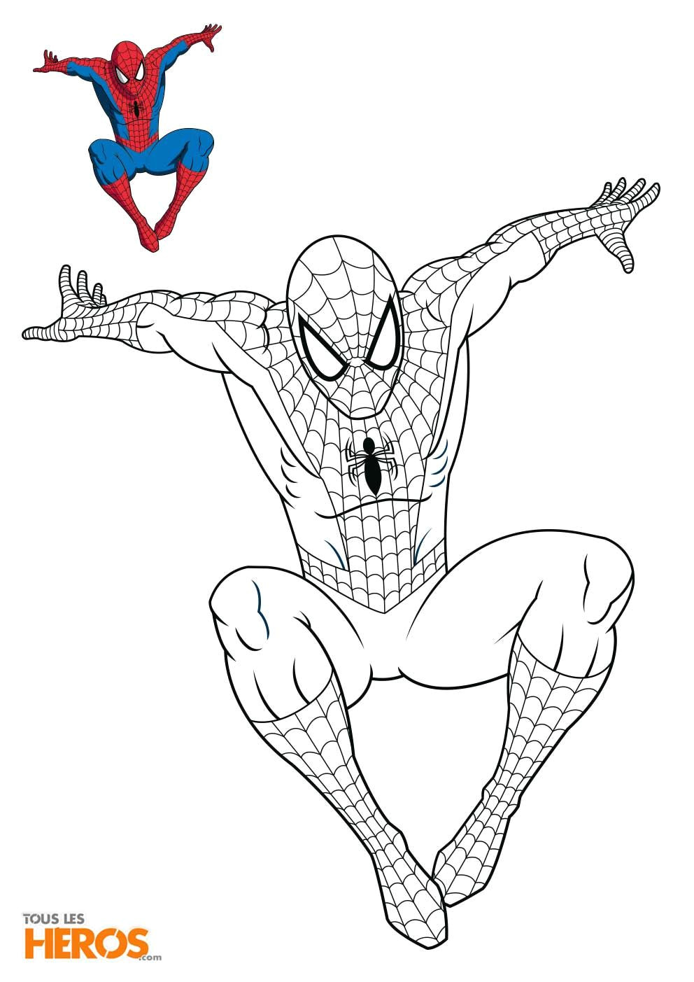 Spiderman A Imprimer Pour Coloriage épinglé Par Maggie Sur "coloring Fun"