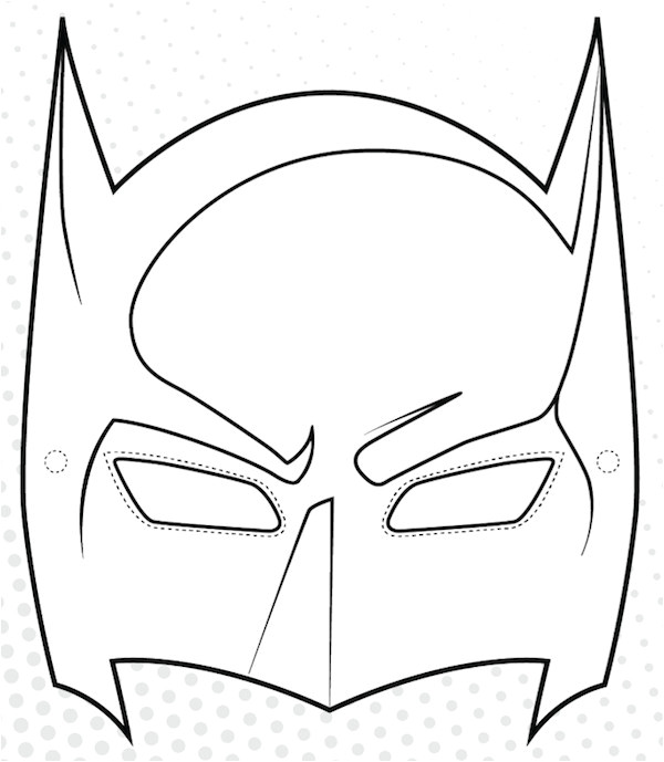 coloriages batman beau coloriage masque batman imprimer enfants of coloriages batman