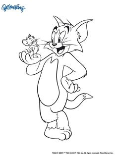 Tom Et Jerry Coloriage Gratuit A Imprimer Les 126 Meilleures Images De tom Et Jerry