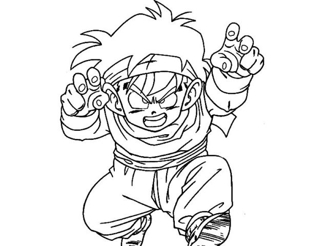 Album Coloriage Dragon Ball Z Dragon Ball Z 163 Dessins Animés