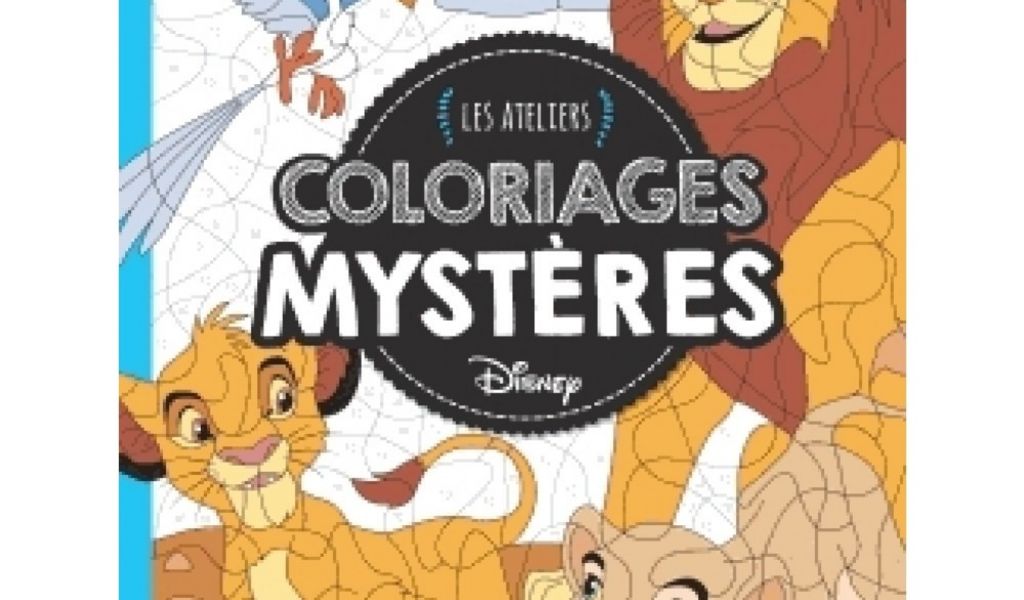 Cahier De Coloriage Adulte Cultura Disney Les ateliers Livre Jeux Et