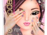 Cahier top Model Coloriage Depeshe top Model Hand Designer