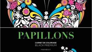 Carnet De Coloriage Black Premium Carnet De Coloriage Black Premium Papillons