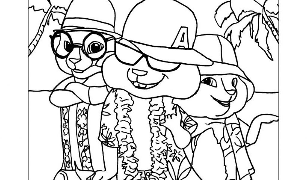 Coloriage A Imprimer Alvin Et Les Chipmunks 3 Coloriages Coloriage D