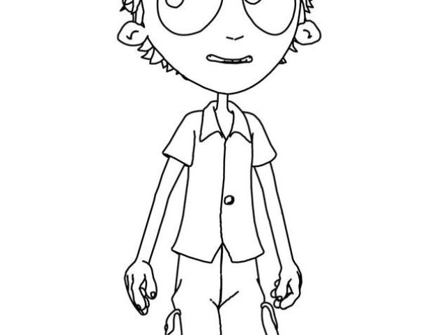 Angelo La Debrouille Coloriage