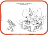 Coloriage A Imprimer Chipmunks Coloriage Pompier Et Maison En Feu