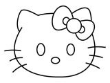 Coloriage A Imprimer De Hello Kitty Gratuit Fiches Et Pdf   Télécharger