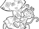 Coloriage A Imprimer Dora Et Babouche 14 Meilleures Images Du Tableau Coloriage Dora