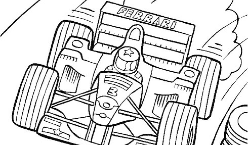Coloriage A Imprimer formule 1 【50 】 Coloriage Voiture De ...