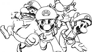 Coloriage à Imprimer Mario Et Ses Amis Evo Magz V4 7