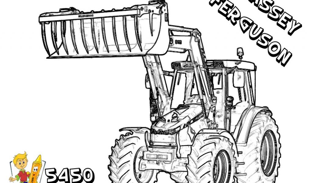 Coloriage à Imprimer Tracteur New Holland 115 Dessins De Coloriage