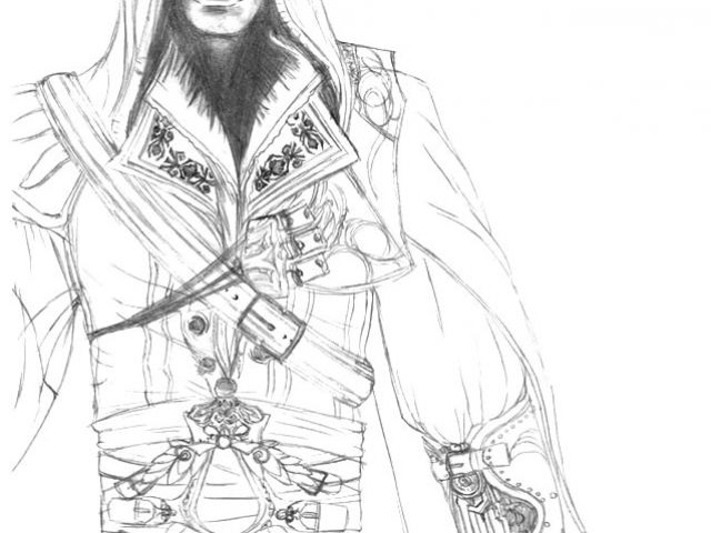 Coloriage assassin Creed 2 A Imprimer top 100ã Coloriage ...