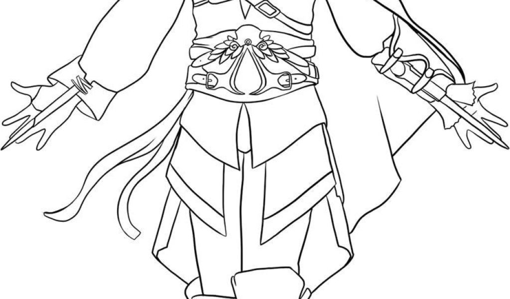 Coloriage Assassins Creed 2