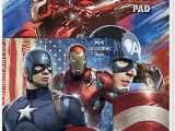 Coloriage Avengers Captain America Captain America Bürgerkrieg Play Pack Ausmalen Pads Stifte