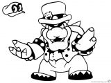 Coloriage Bowser Odyssey Super Mario Odyssey Coloring Pages Bowser Free Printable Coloring