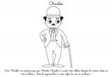Coloriage Charlie Chaplin Coloriage   Imprimer Charlot Ecole Et Cinéma Pinterest