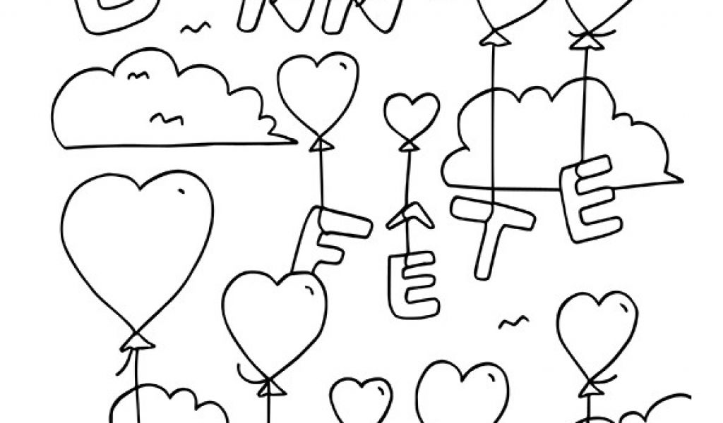  Coloriage  Coeur  Bonne Fete Papa  Coloriage  F te Des M res 