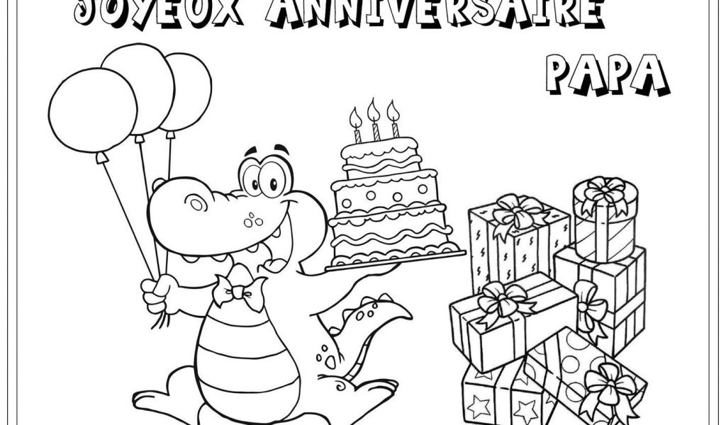 Dessin D 39 Anniversaire A Imprimer Pour Papa Unique Free Photos