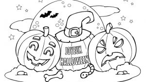 Coloriage D Halloween Facile à Imprimer Gratuit Coloriage M Chante Citrouille D 39 Halloween A Imprimer Dessin