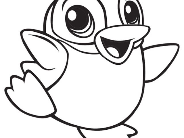 Coloriage D Un Pingouin