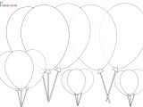 Coloriage De Ballon D Anniversaire Coloriage Ballon D’anniversaire à Imprimer Gratuit