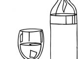 Coloriage De Bouteille De Vin Signspecialist – Beevault Decals Wine Bottle