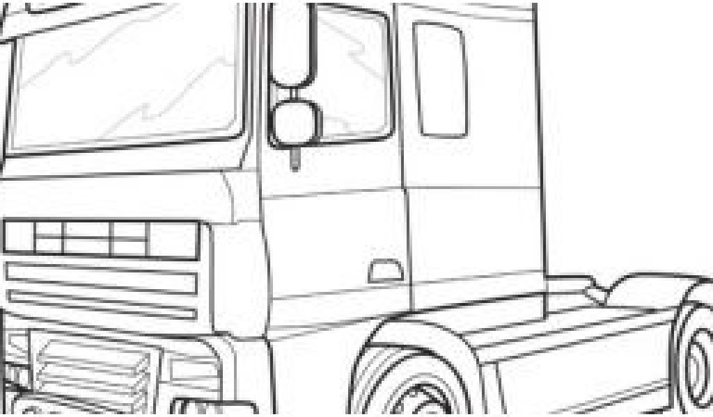 Coloriage De Camion Scania A Imprimer tout Degorgement Page 39 Sur 129