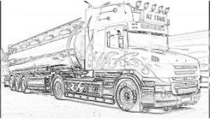 Coloriage De Camion Scania A Imprimer tout Degorgement Page 39 Sur 129