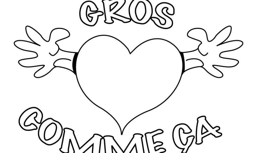 Coloriage Coeur D Amour