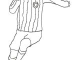Coloriage De Foot à Imprimer Messi Coloriage Joueur De Foot Lionel Messi
