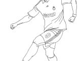 Coloriage De Messi Et Ronaldo Christiano Ronaldo Playing soccer Coloring Page Learn