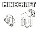 Coloriage De Minecraft à Imprimer Minecraft Ender Dragon Ebook Sample Coloring Page