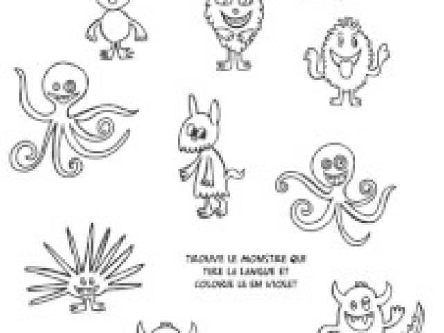 Coloriage Hugo L Escargot Monster High