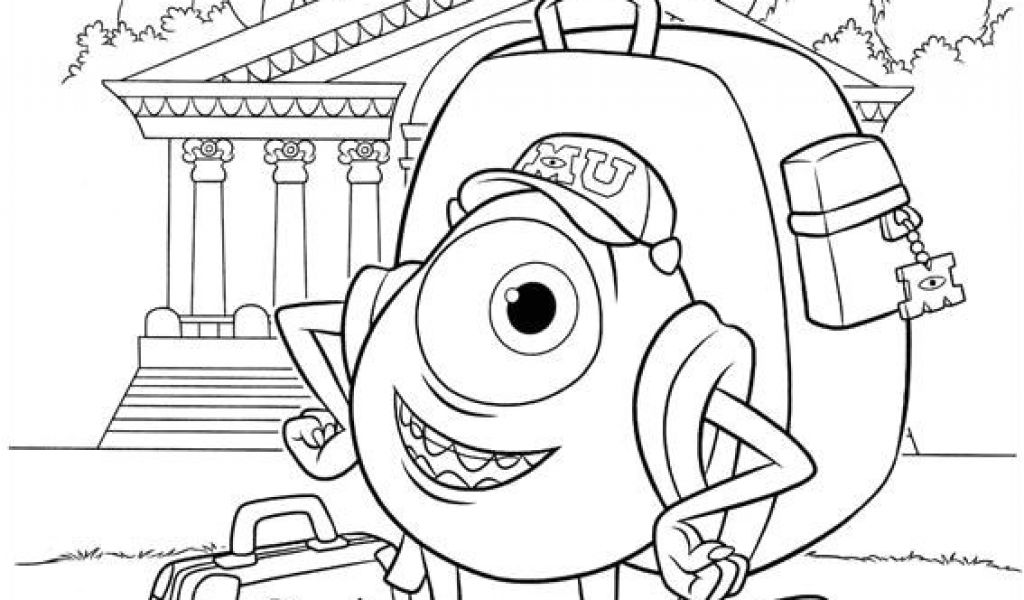 Coloriage De Monstre Et Compagnie Coloriage Dessins Dessins Imprimer Et